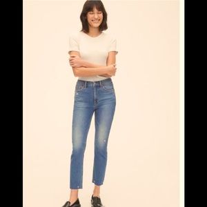 Gap High rise cigarette jeans